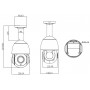 DOMO IP PTZ 5 MPX. SENSOR APTINA