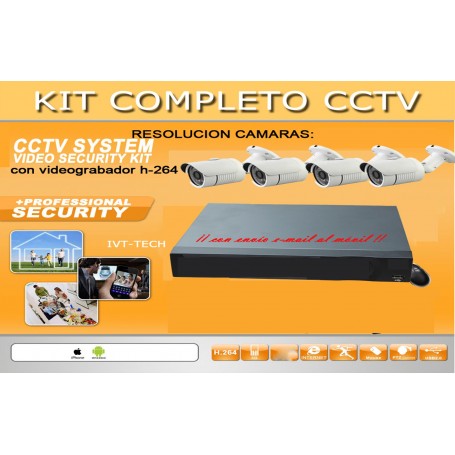 Kit de video vigilancia mod: KIT5M1080EXT